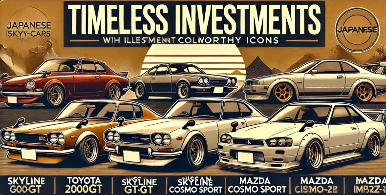 Classic Japanese Cars with High Collector Value: Investment