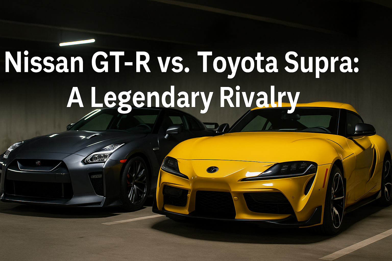 Nissan GT-R vs. Toyota Supra: A Legendary Rivalry | EVERYCAR